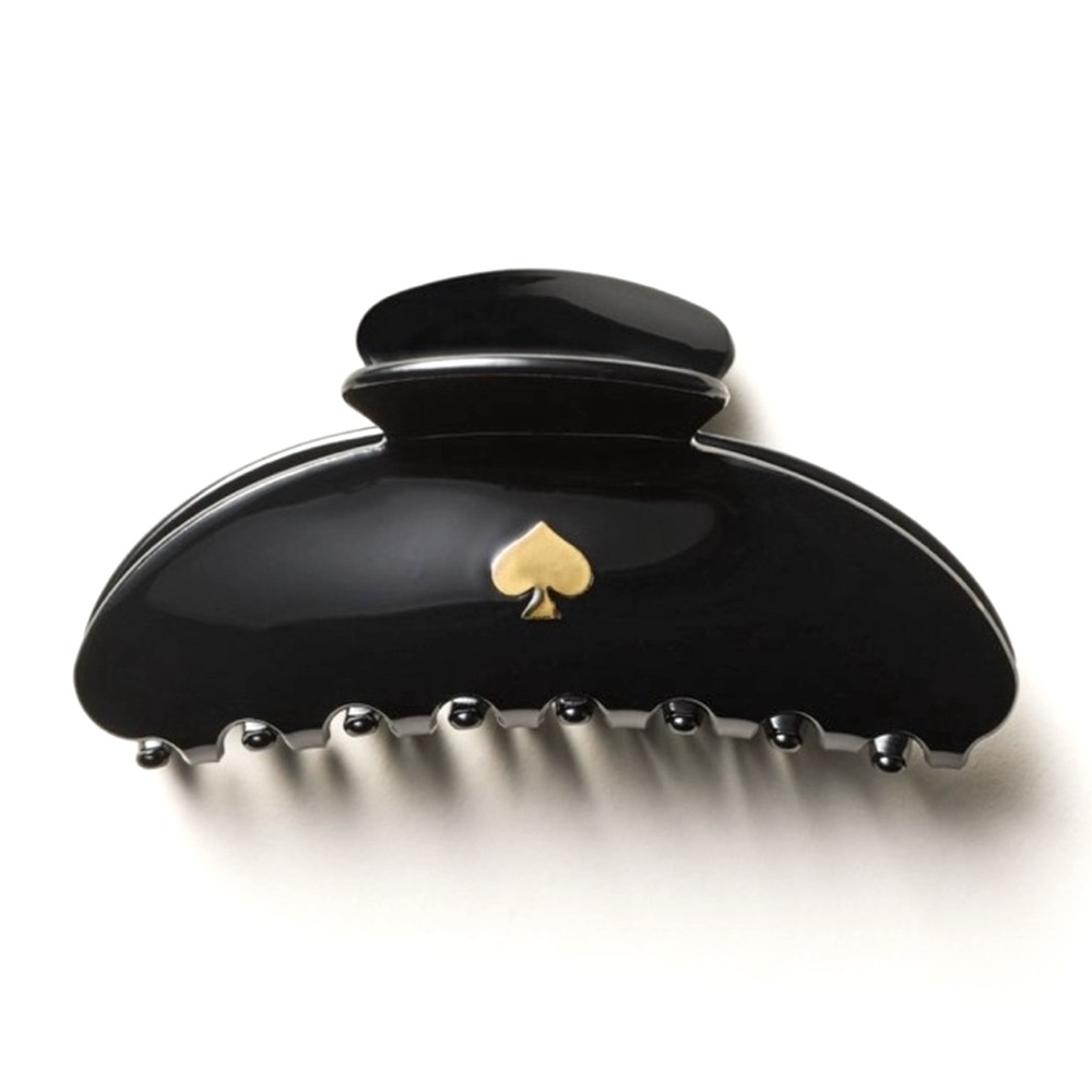 Kate Spade Black Hair Clip with Gold spade Accent Kate spade x target